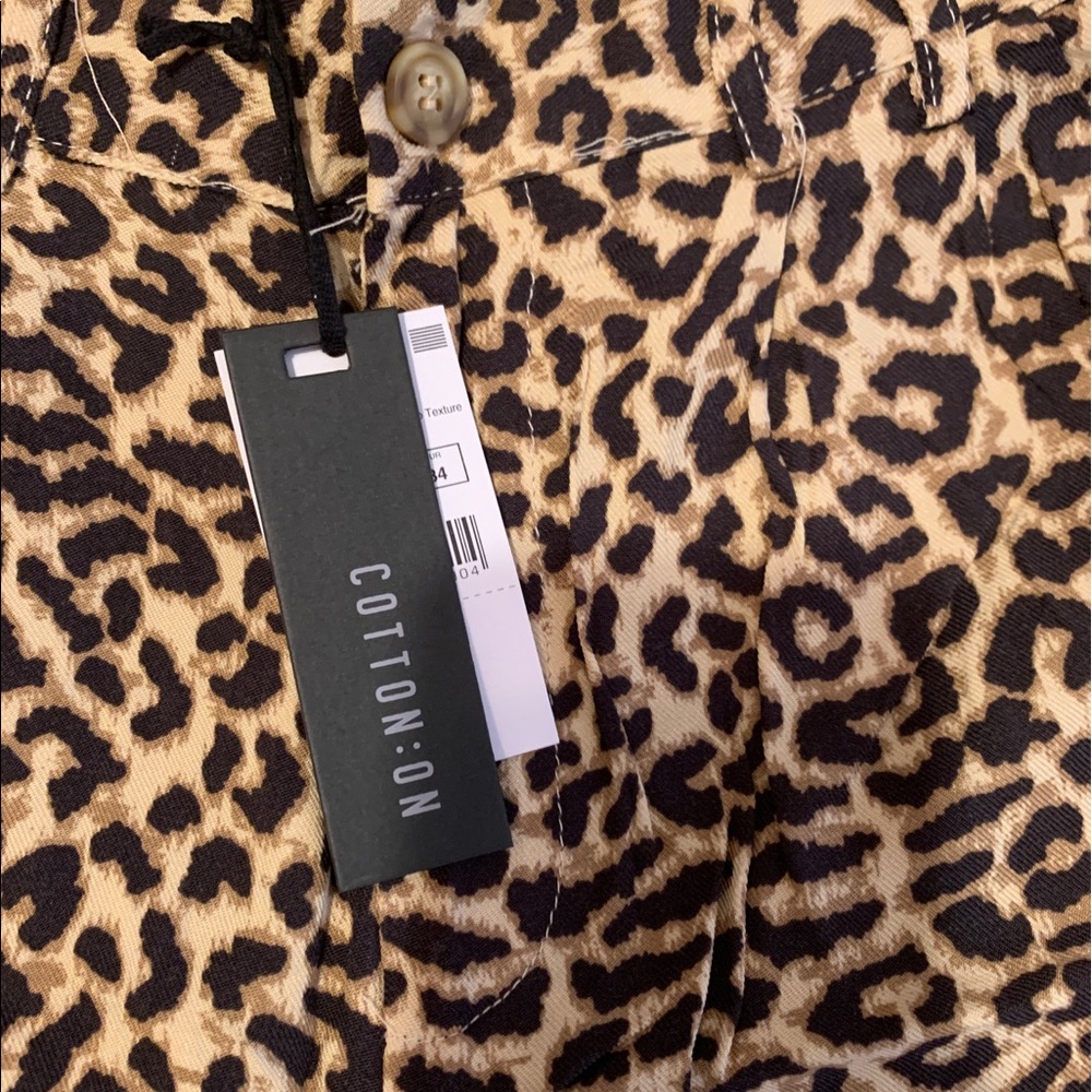 Cheetah print Cotton On High Waisted Pants